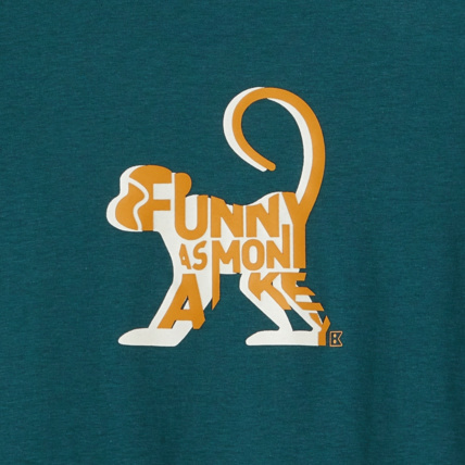 Avis T-shirt animal à message vert garçon OKAIDI 2