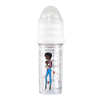 Avis Set de 3 biberons - Maman Afro et bébé by Soledad Le Biberon Français 2