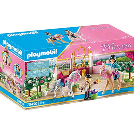 Avis Playmobil Princess - Princesse avec chevaux et instructeur PLAYMOBIL 1