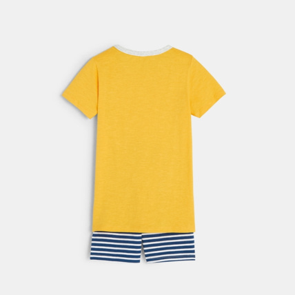 Avis Pyjama short 2 pièces Rhinocéros jaune garçon OKAIDI 4