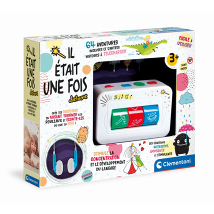Avis Il était une fois - Mon conteur d'histoires + écouteurs Clementoni 1