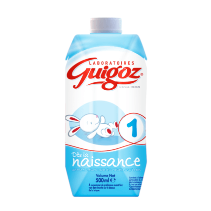 Avis Lait en brique 1er âge 6x500 ml Guigoz 1