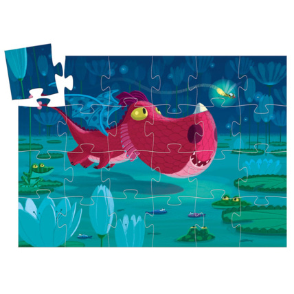 Avis Puzzle Edmond le dragon 24 pièces DJECO 2