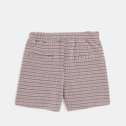 Avis Short à carreaux pied-de-poule rouge fille OKAIDI 4