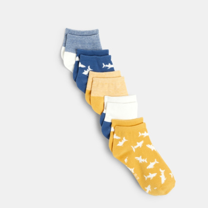 Avis Socquettes fantaisie (lot de 5) bleu garçon OKAIDI 1