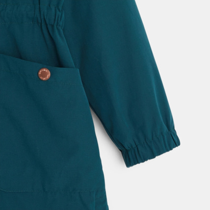 Avis Parka déperlante à capuche vert fille OKAIDI 5
