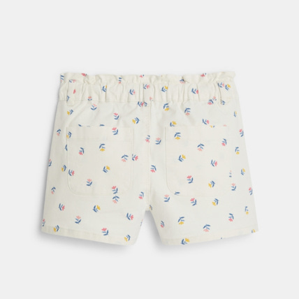 Avis Short en toile imprimée fille OKAIDI 3
