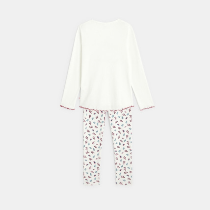 Avis Pyjama 2 pièces en jersey motif papillons rose fille OKAIDI 3