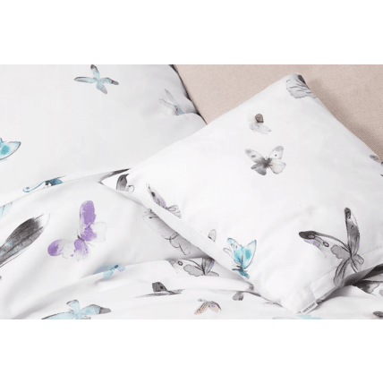 Avis Housse de couette en satin de coton - Papillons Mon Lit Cabane 2