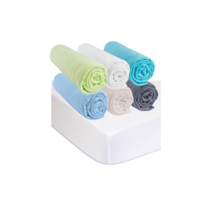 Avis Lot de 6 draps-housses bébé 60x120 + 2 protèges-matelas EASY DORT 2