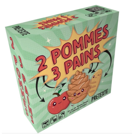 Avis Jeu d'ambiance 2 pommes 3 pains Blue Orange 1