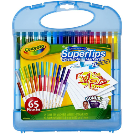 Avis Mallette de feutres à dessiner lavables CRAYOLA 1