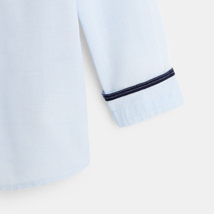 Avis Chemise légère bleue garçon OKAIDI 3