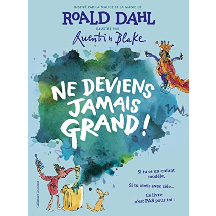 Avis Livre Ne Deviens Jamais Grand GALLIMARD JEUNESSE 1
