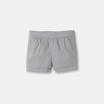 Avis Short toile uni bébé fille OBAÏBI 1