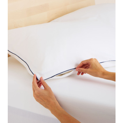 Avis Protège oreiller -100% coton - Hypoallergénique et respirant Tediber 2