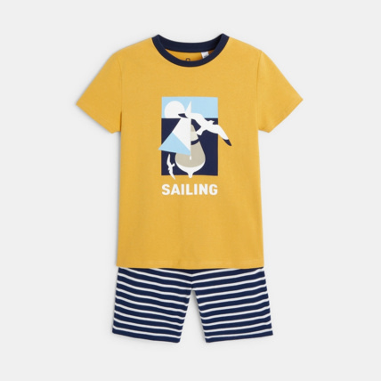 Avis Pyjama d’été en jersey jaune garçon OKAIDI 2