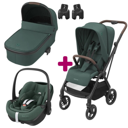 Avis Poussette trio Léona 2 + pebble pro + nacelle essential Maxi-Cosi 2