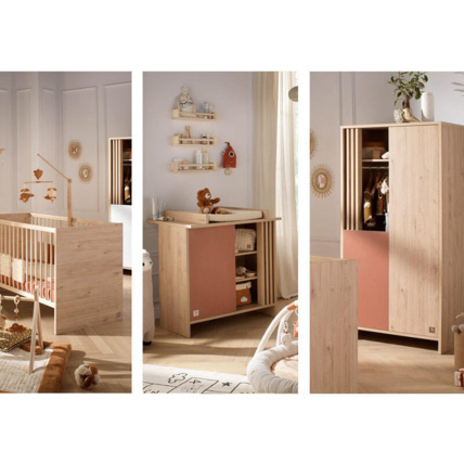 Avis Chambre Trio Lit Commode 1p Armoire 2p Tokyo Sauthon 6