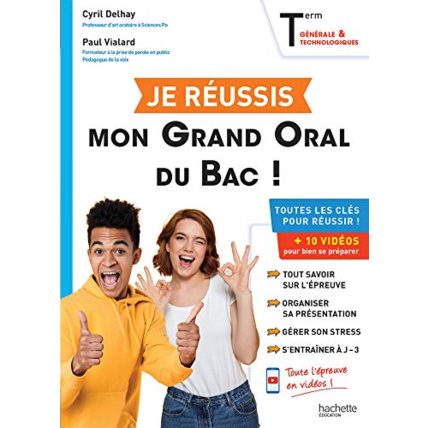 Avis Je réussis mon Grand Oral du BAC 2021 Hachette Éducation 1
