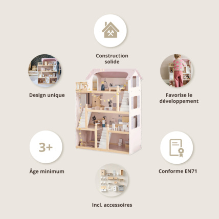 Avis Maison de poupée La Lyonnaise Petite Amélie 3