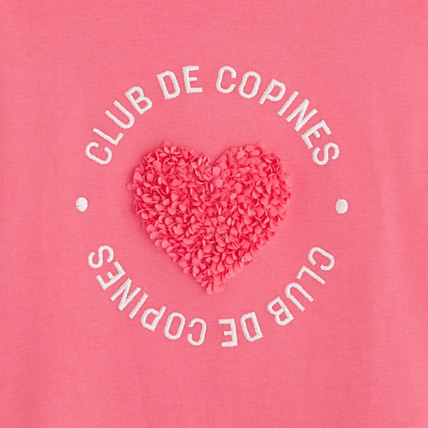Avis T-shirt Club des Copines rose fille OKAIDI 2