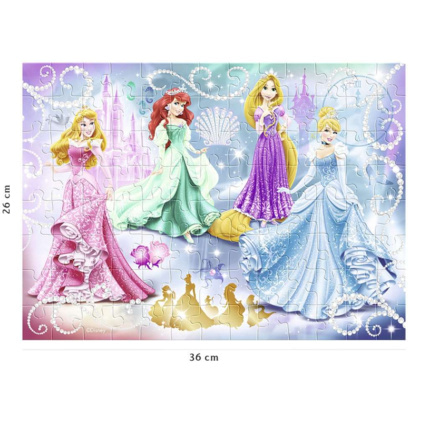 Avis Puzzle Princesses étincelantes / Disney Princesses - de 6 ans RAVENSBURGER 3