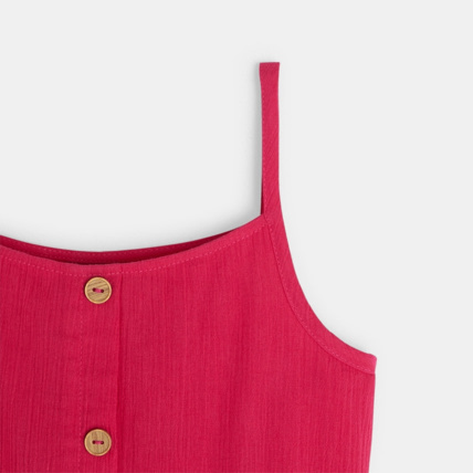 Avis Robe en crépon rose fille OKAIDI 3