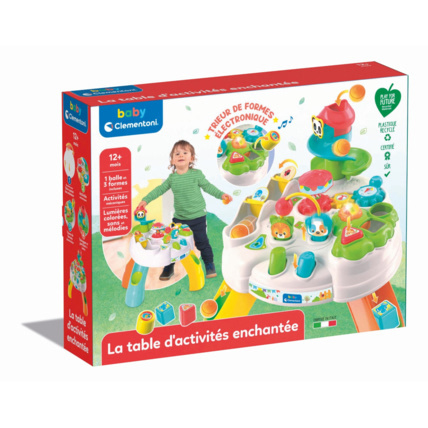 Avis La table d'activités enchantée Clementoni 2