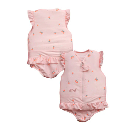 Avis Maillot de bain flottant fille : Clémentine Rose poudré PLOUF 1
