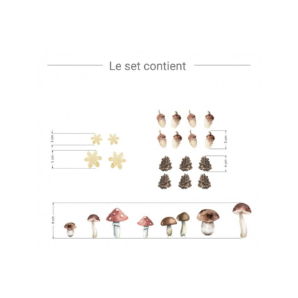 Avis Stickers éléments de la forêt Mon Lit Cabane 4