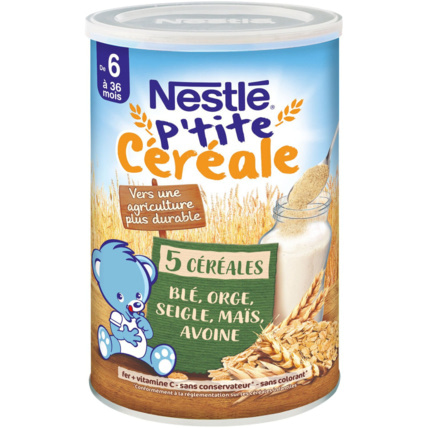 Avis P'tite Céréale - 5 Céréales - Nature NESTLÉ 2