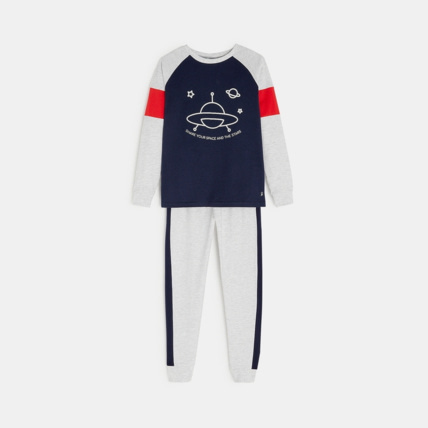 Avis Pyjama à motif phosphorescent bleu garçon OKAIDI 1