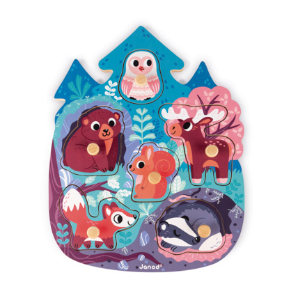 Avis Puzzle Happy Forest JANOD 1