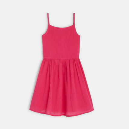 Avis Robe en crépon rose fille OKAIDI 4