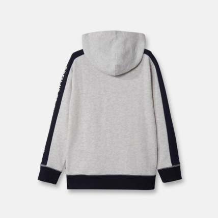 Avis Sweat-shirt à capuche blanc garçon OKAIDI 2