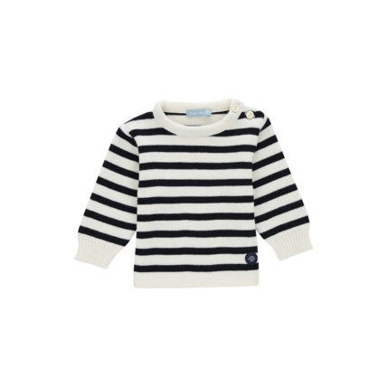 Avis Pull marin rayé "Fouesnant" Baby - Nature/Navire ARMOR-LUX 1