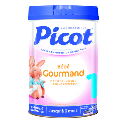 Avis Lait 1er âge Bébé gourmand PICOT 1