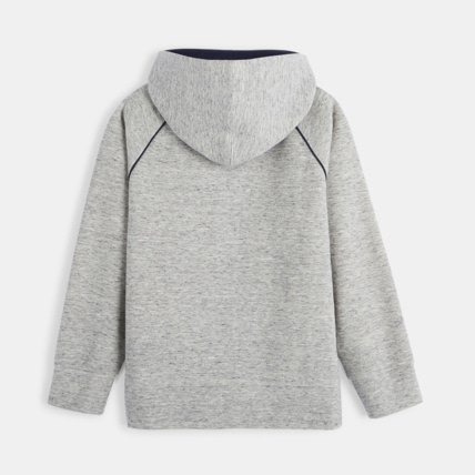 Avis Sweat-shirt à capuche gris garçon OKAIDI 5