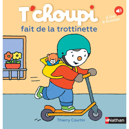 Avis Livre T'choupi fait de la trottinette NATHAN 1
