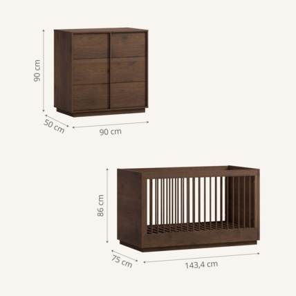Avis Chambre bébé évolutive 2 éléments Noma Petite Amélie 4