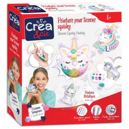 Avis Peinture pour licorne Squishy CRÉA & CIE 1