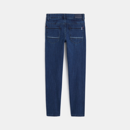 Avis Jean slim ultra-résistant bleu garçon OKAIDI 3