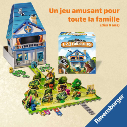 Avis 1,2,3 Faufile-toi - de 6 ans RAVENSBURGER 7