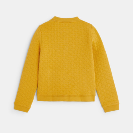 Avis Teddy zippé matelassé jaune fille OKAIDI 3