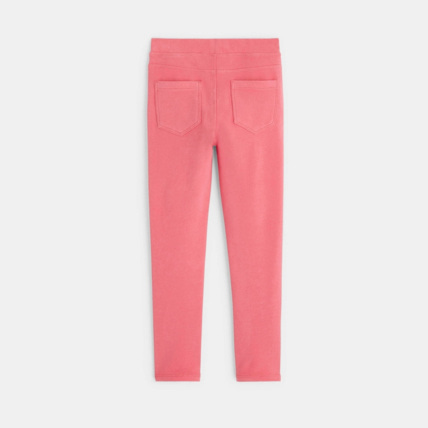 Avis Leggings en jersey uni rose fille OKAIDI 3