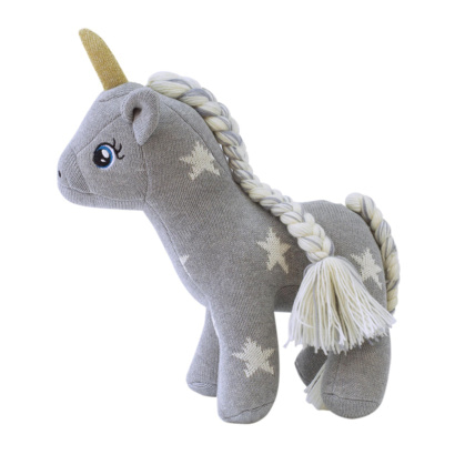 Avis Peluche en coton tricot Licorne étoile Sevira Kids 1