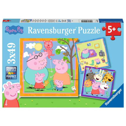 Avis Puzzle La famille et les amis de Peppa Pig - de 5 ans RAVENSBURGER 1