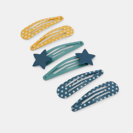 Avis Barrettes clic clac fantaisie (lot de 6) rose fille OKAIDI 1