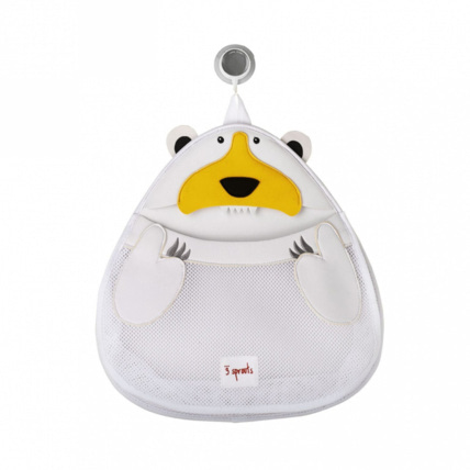 Avis Filet de rangement pour le bain Ours polaire 3 Sprouts 1